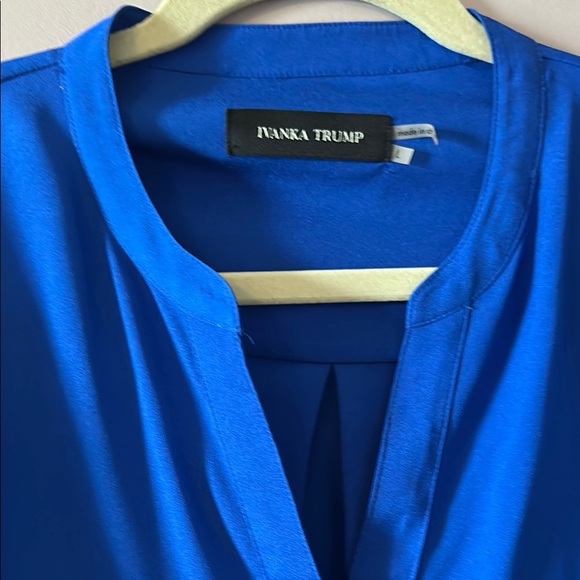 Royal Blue Blouse by Ivanka Trump - Picture 2 of 4